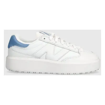 New Balance bőr sportcipő CT302CLD fehér