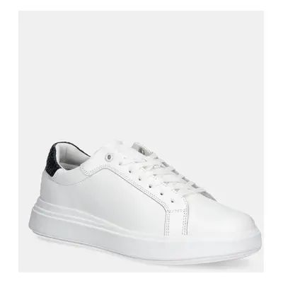 Calvin Klein sportcipő LOW TOP LACE UP WOVEN fehér, HM0HM01659