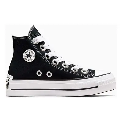 Converse sportcipő Chuck Taylor All Star Lift fekete, A10424C