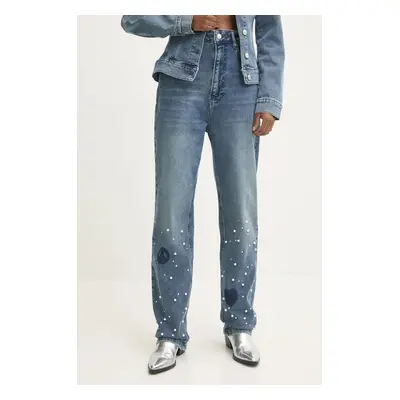 Moschino Jeans farmer női, magas derekú, A0312