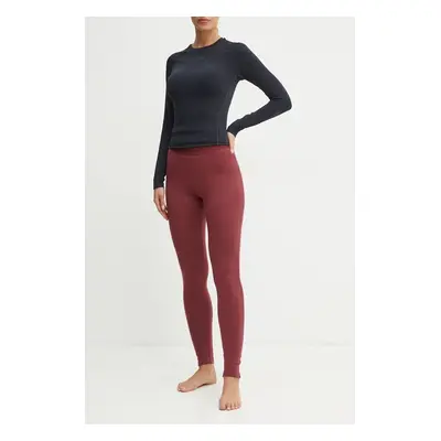 Icebreaker funkcionális legging Merino Tech piros, IB10439201C1