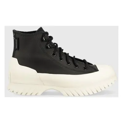 Converse bőr sneaker Chuck Taylor All Star Lugged Winter fekete