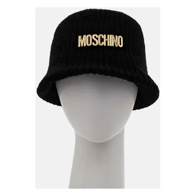 Moschino kalap gyapjú keverékből fekete, M3146