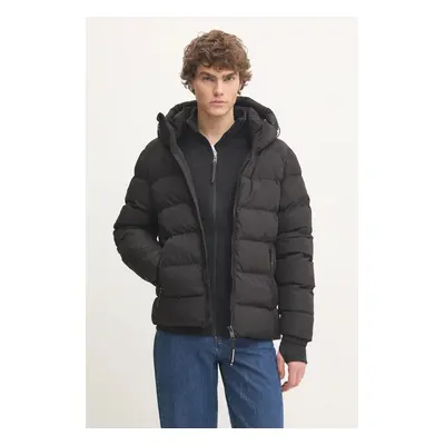 Superdry rövid kabát férfi, fekete, téli, M5011905A-02A