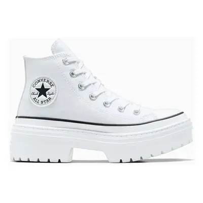 Converse sportcipő Chuck Taylor All Star Lugged Heel fehér, női, A10364C