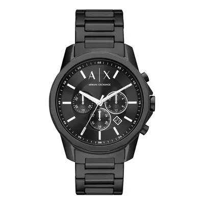 Armani Exchange óra fekete, férfi