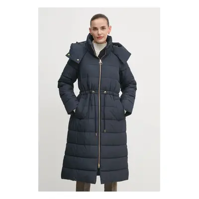 Barbour rövid kabát Mannue Puffer női, sötétkék, téli, LQU1782