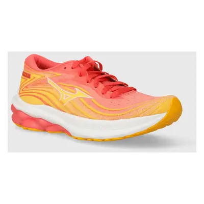 Mizuno futócipő Wave Skyrise narancssárga, J1GD2409