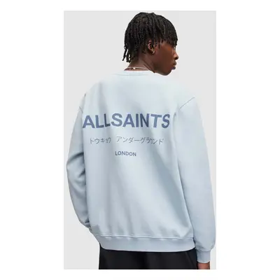 AllSaints pamut hosszúujjú nyomott mintás