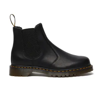 Dr. Martens bokacsizma WL fekete, női, téliesített, lapos talpú, DM31874001