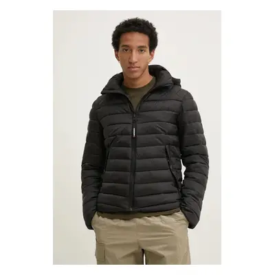 Superdry rövid kabát férfi, fekete, átmeneti, M5011906A-02A