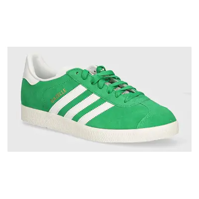 adidas Originals velúr sportcipő Gazelle zöld, IG2092