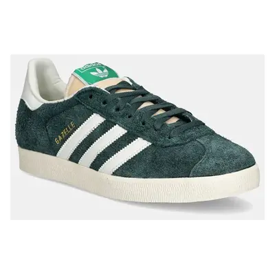 adidas Originals velúr sportcipő Gazelle zöld, IF9655