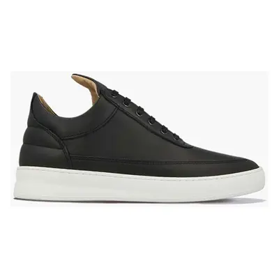 Filling Pieces bőr sportcipő Low Top Plain fekete