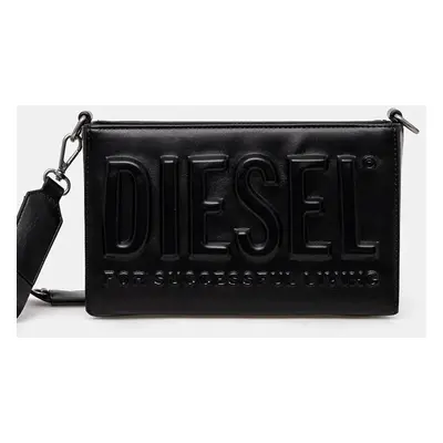 Diesel kézitáska DSL 3D CAMERA BAG fekete, X10044.P5184