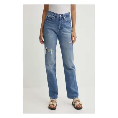 Calvin Klein Jeans farmer női, magas derekú, J20J223888