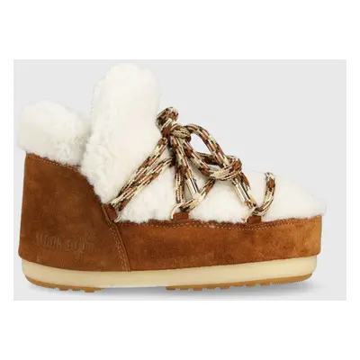 Moon Boot hócipő Pumps Shearling barna