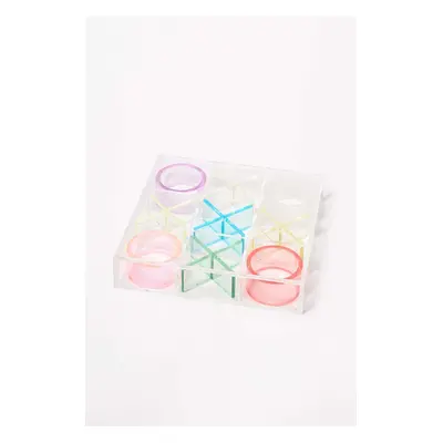 SunnyLife játék Lucite Tic Tac Toe Aurora