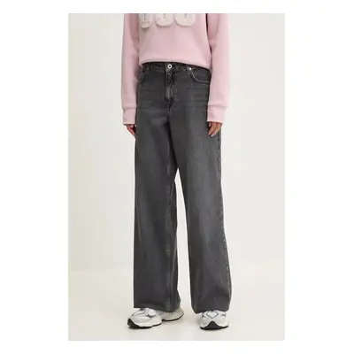 Karl Lagerfeld Jeans farmer női, magas derekú, 246J1117