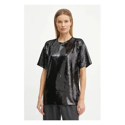 MICHAEL Michael Kors t-shirt női, fekete, MF451IW6PK