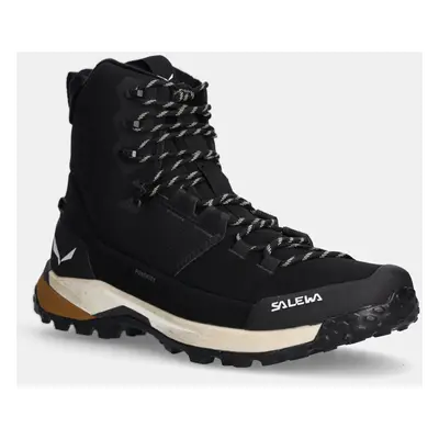 Salewa cipő Puez Winter Mid PTX fekete, férfi, téliesített, 00.0000061447