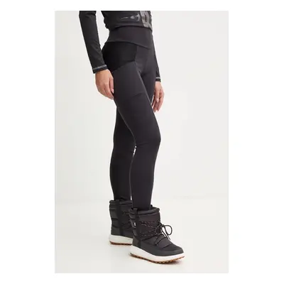 Sportalm legging Peking fekete, női, sima