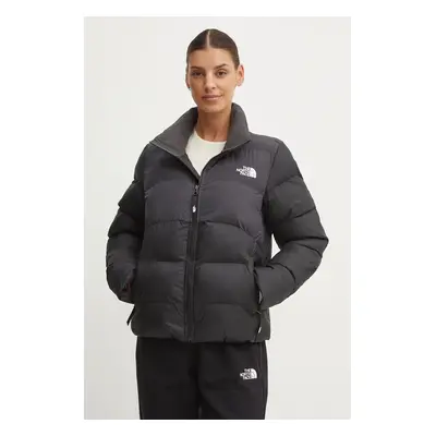 The North Face rövid kabát Saikuru női, fekete, téli, NF0A89JDKT01