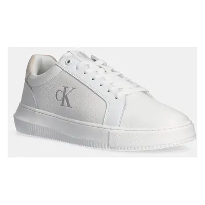 Calvin Klein Jeans sportcipő CHUNKY CUPSOLE LOW MG fehér, YM0YM01253