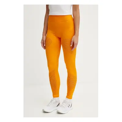 adidas by Stella McCartney legging TrueStrenght narancssárga, női, sima, IV9190