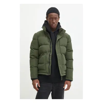 Superdry rövid kabát férfi, zöld, téli, M5011931A-43E