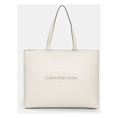 Calvin Klein Jeans kézitáska bézs, K60K612222