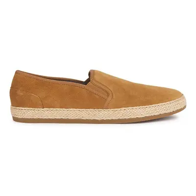 Geox espadrilles velúrból U PANTELLERIA barna, U25DWA C6018