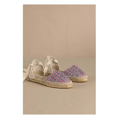 Manebi espadrilles Flat Valenciana Espadrilles rózsaszín, G 0.6 P0