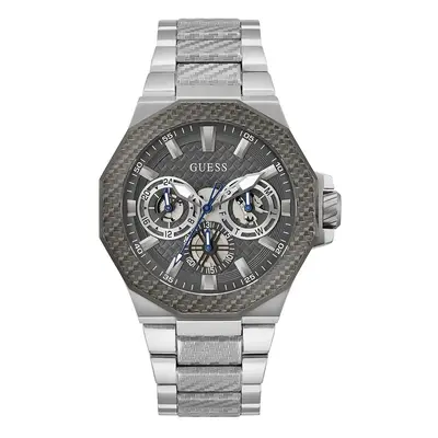 Guess óra Indy ezüst, férfi, GW0636G1