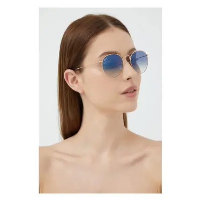 Ray-Ban - Szemüveg Round Metal 0RB3447N