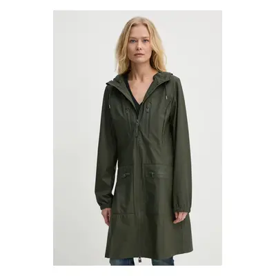 Rains esődzseki Cargo Curve Jacket W3 női, zöld, átmeneti