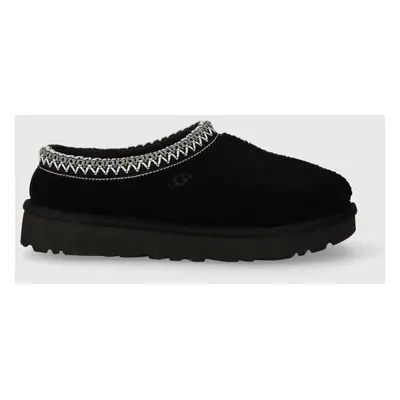 UGG velúr papucs W TASMAN fekete, BLK