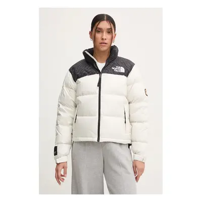 The North Face pehelydzseki Retro Nuptse női, fehér, téli, NF0A3XEO5IX1