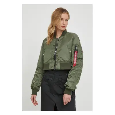 Alpha Industries bomber dzseki MA-1 BOXY WMN női, zöld, átmeneti