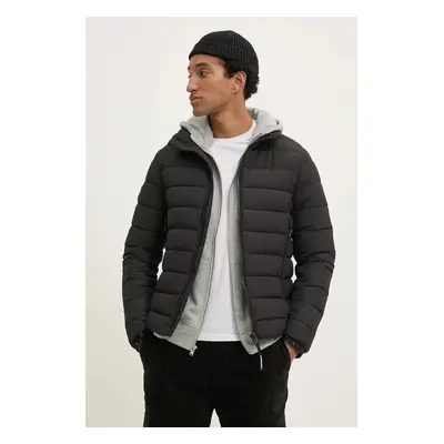 Superdry rövid kabát férfi, fekete, téli, M5011911A-02A