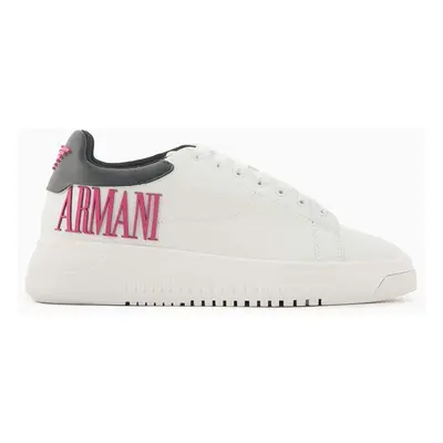 Emporio Armani bőr sportcipő fehér, X3X024 XR127 C682