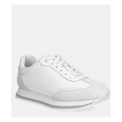 Calvin Klein sportcipő RUNNER LACE UP - MONO MIX fehér, HW0HW02294