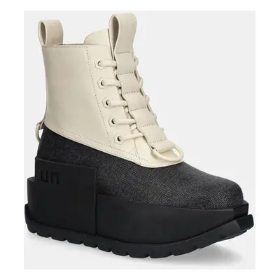 United Nude bokacsizma Roko Patrol Boot fekete, női, platformos