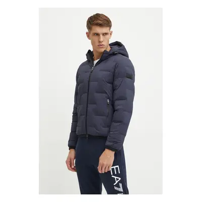 EA7 Emporio Armani rövid kabát férfi, sötétkék, téli, PNHHZ.6DPB64