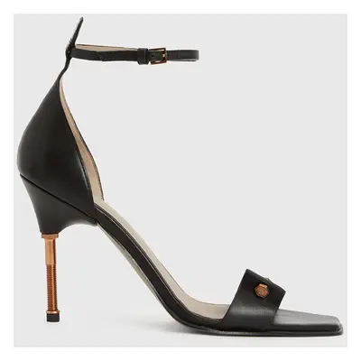 AllSaints bőr szandál Betty Sandal fekete, WF568Z