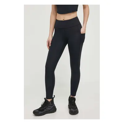 Peak Performance sport legging Power fekete, női, sima