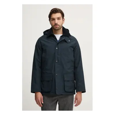 Barbour rövid kabát Winter Ashby Jacket sötétkék, férfi, átmeneti, MWB1001