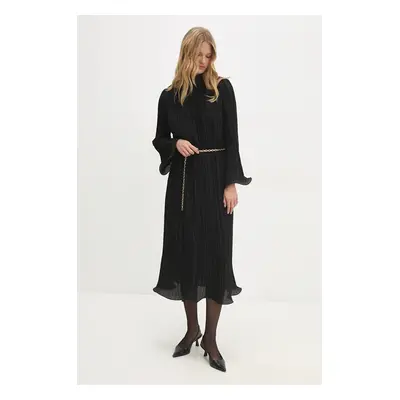 Answear Lab ruha fekete, maxi, oversize