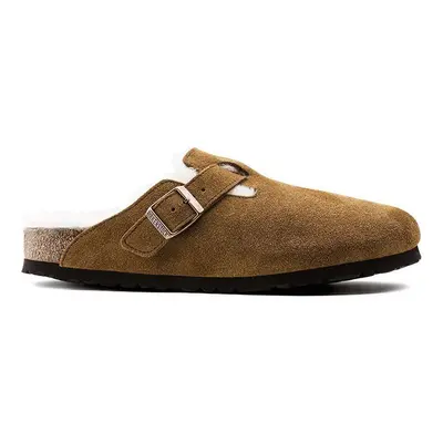 Birkenstock velúr papucs Boston barna