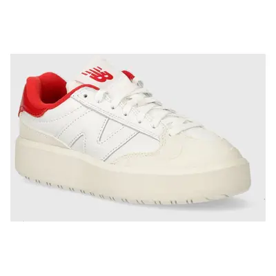 New Balance bőr sportcipő CT302VB fehér, CT302VB